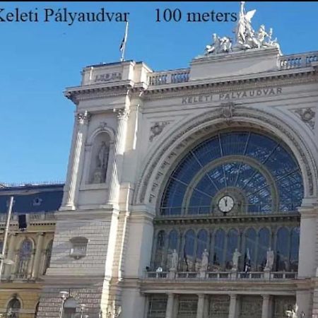 בודפשט Keleti Apartment City Center Big Flat Bedroom Private Use מראה חיצוני תמונה