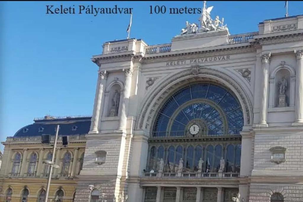 בודפשט Keleti Apartment City Center Big Flat Bedroom Private Use מראה חיצוני תמונה